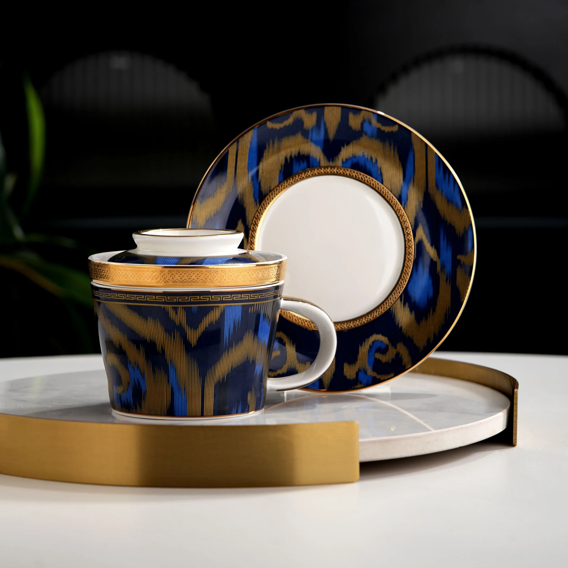 Silk Road Bone China Infuser Cup